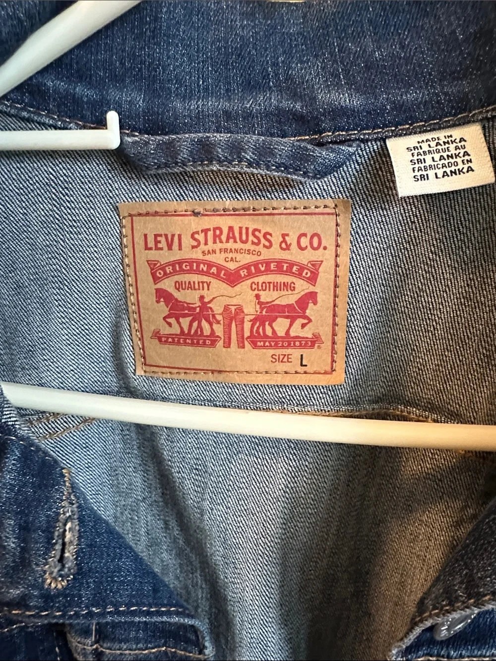 Levi's Dark Indigo Denim Trucker Jacket